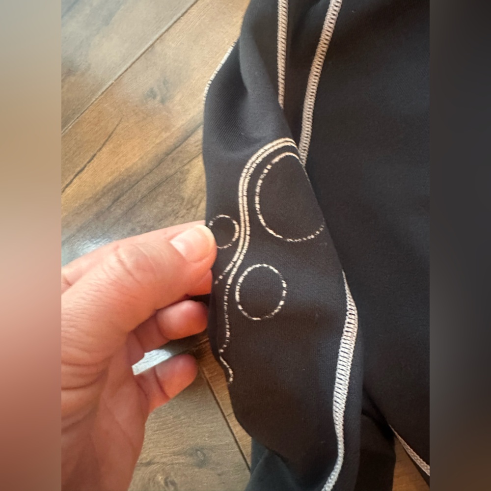 Brooks Black Half Zip Running Pullover Reflective… - image 4